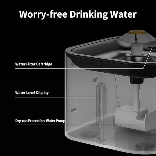 2-in-1 Automatic Cat Feeder and Water Dispenser