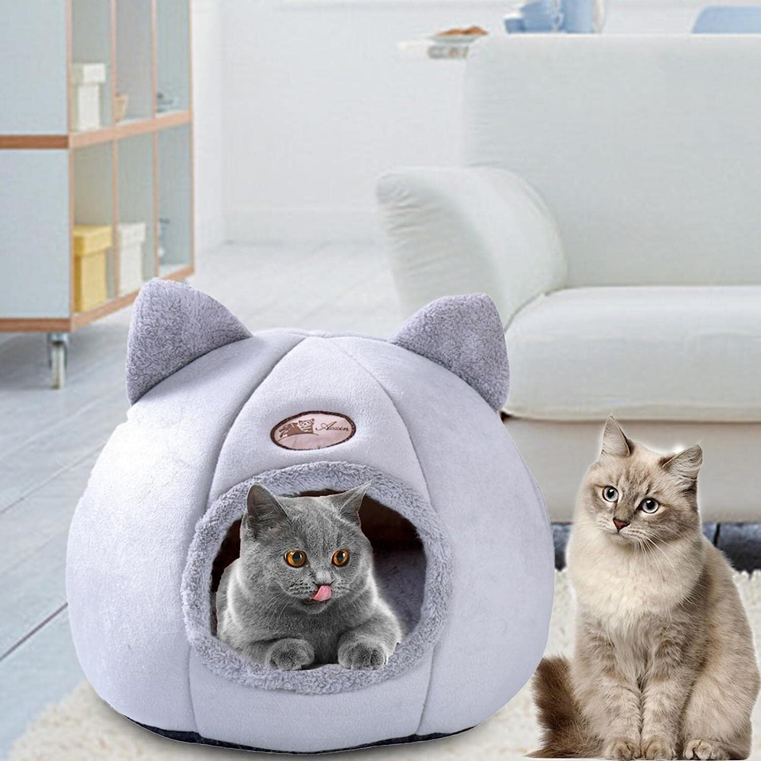 Cat Kennel Pet Cushion Cave